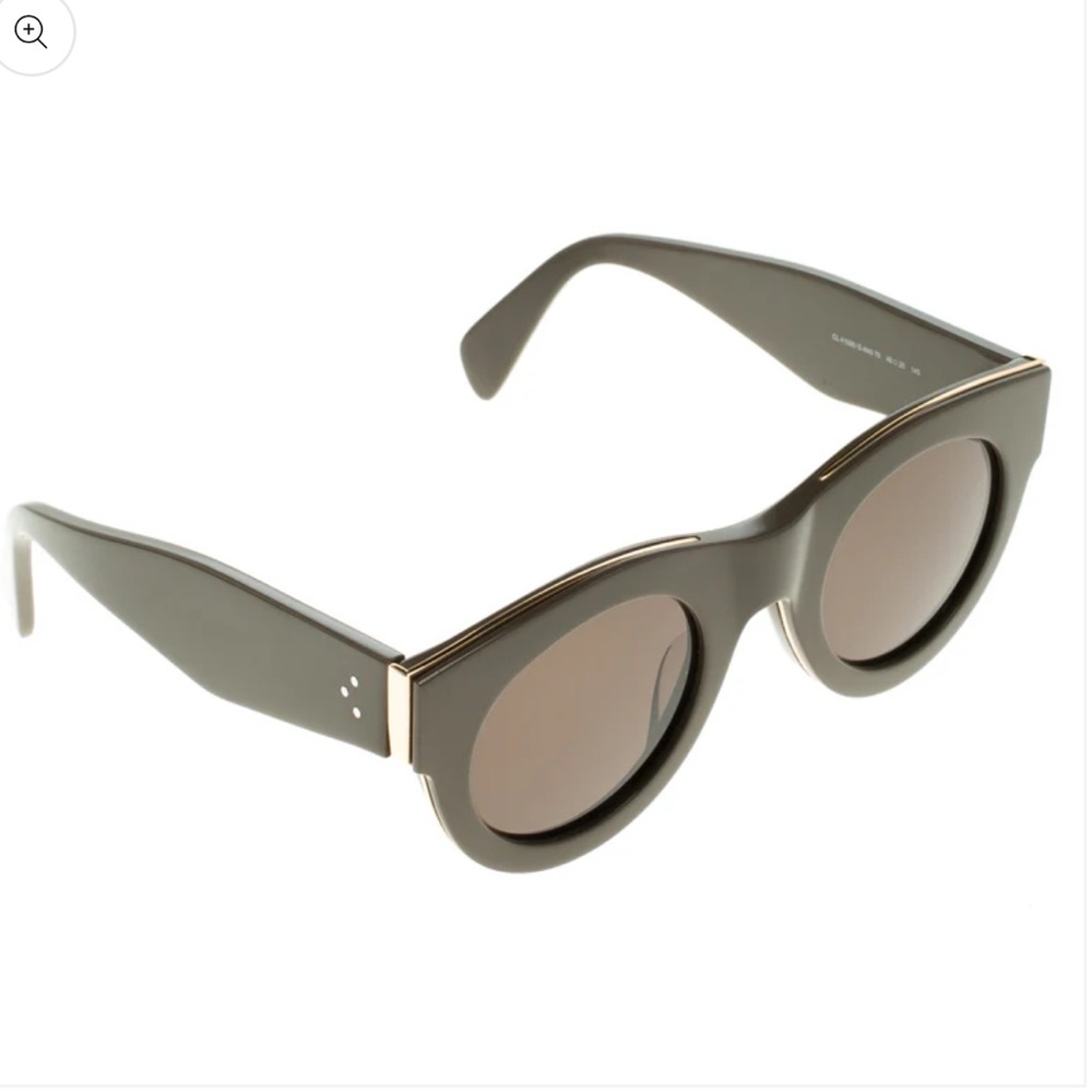 Celine Sunglasses in Mocha with Gold Detail